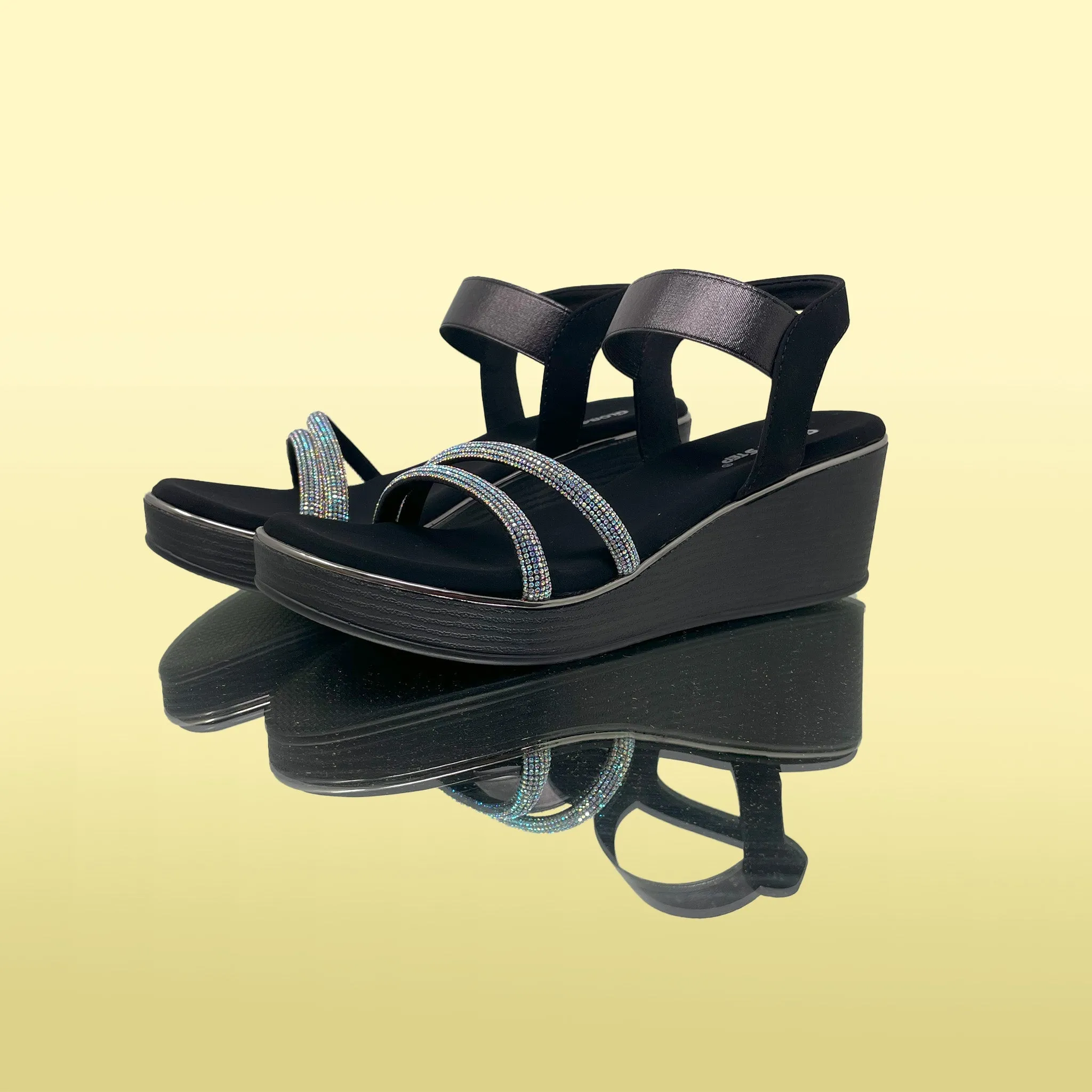 Modernist crystal wedges