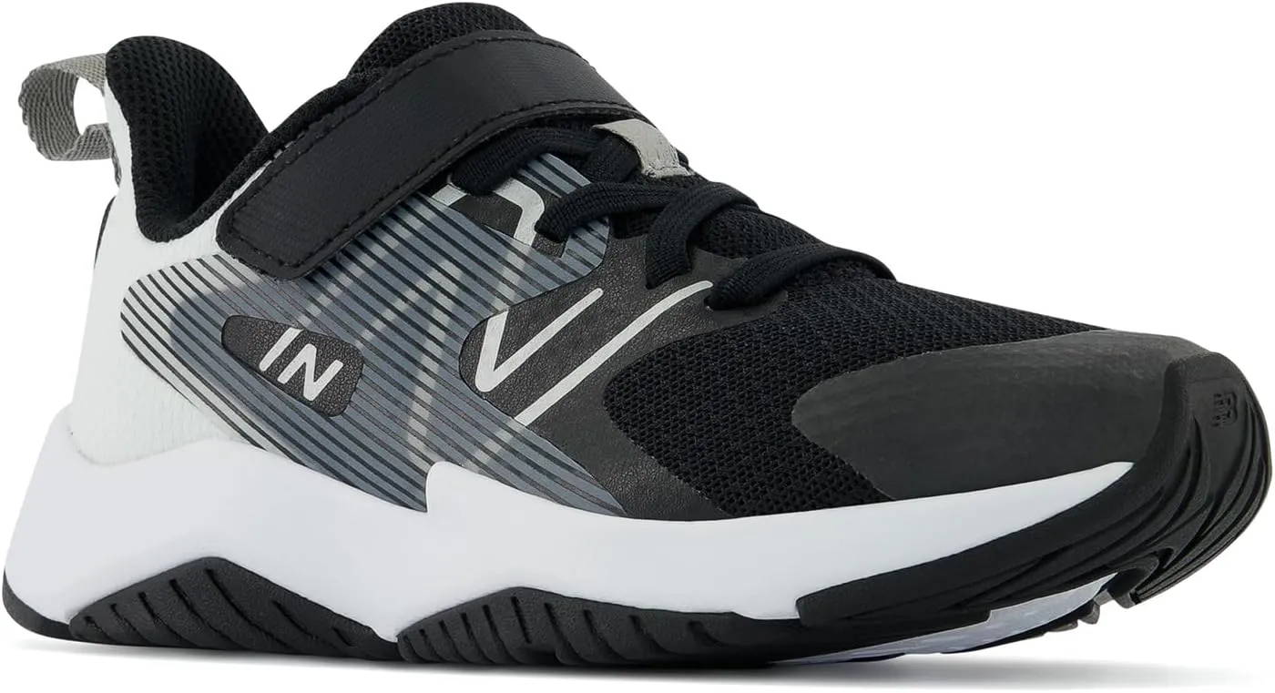 New Balance Kids' Rave Run V2 Hook and Loop Running Shoe