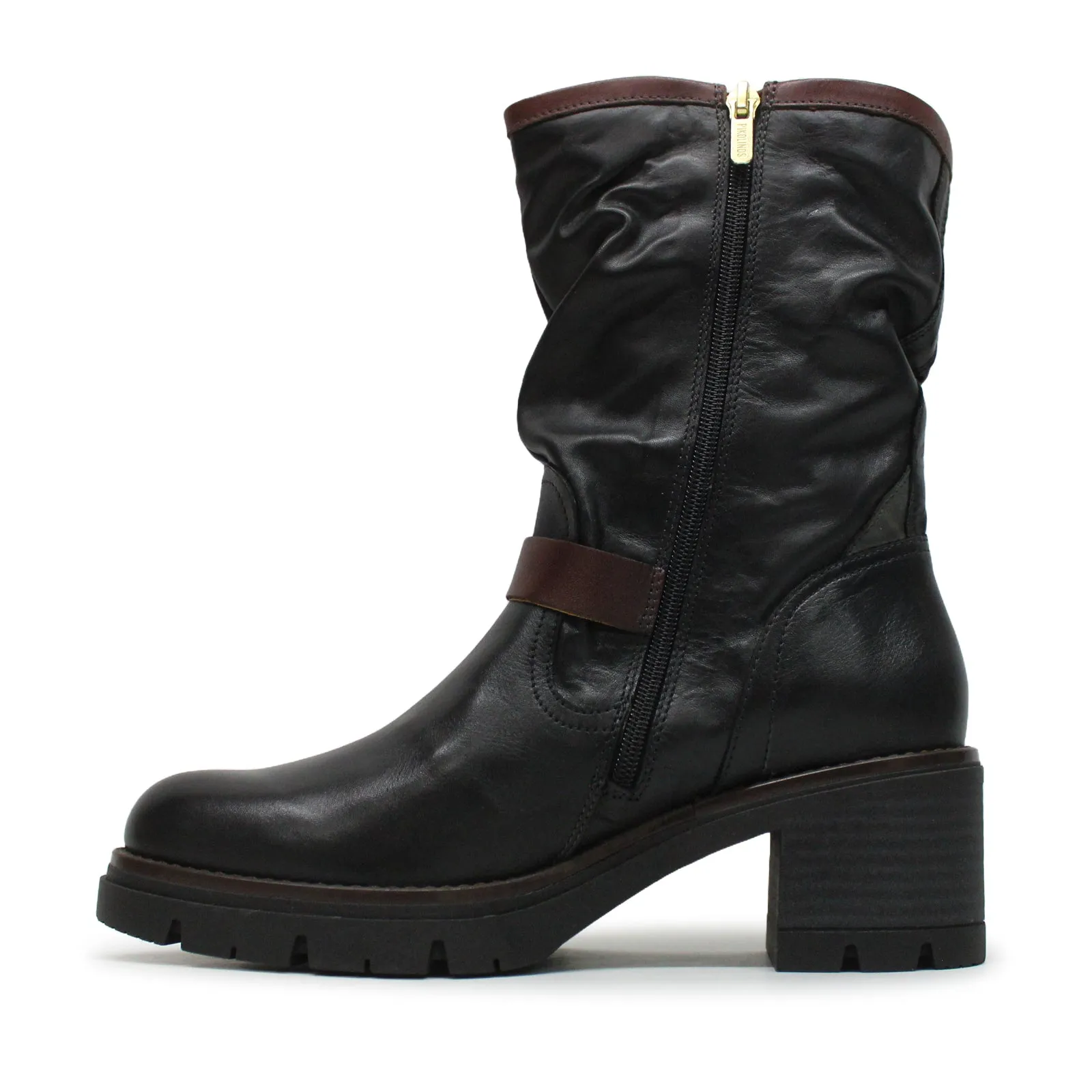 Pikolinos Soria W0B Leather Women's Heels Boots