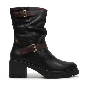 Pikolinos Soria W0B Leather Women's Heels Boots