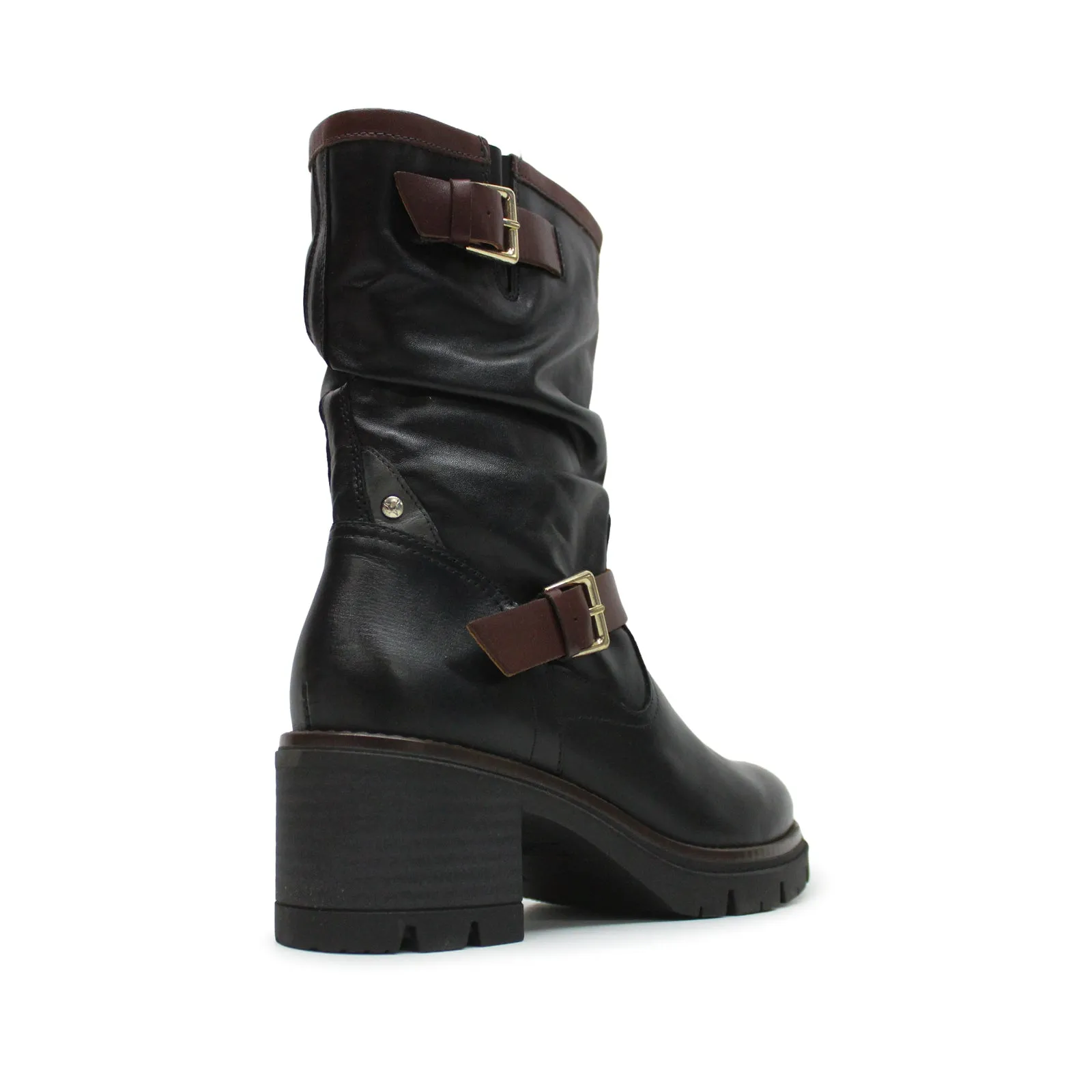 Pikolinos Soria W0B Leather Women's Heels Boots