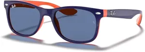 Ray-Ban Junior XS Kids' New Wayfarer RJ9052S Square Sunglasses for SMALL Boys and Girls   BUNDLE With DIW Kit