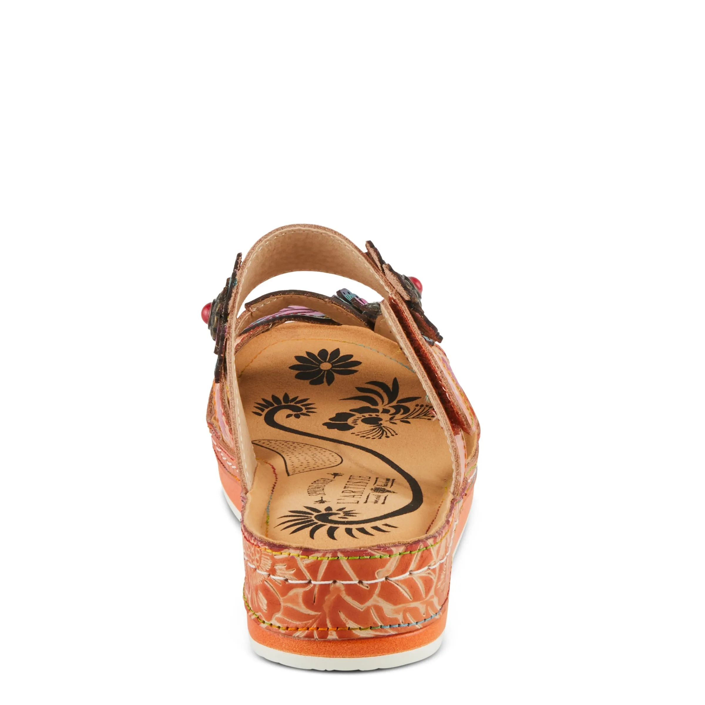Spring Step Shoes L'Artiste Pillow Soft Women's Comfortable Floral Sandals