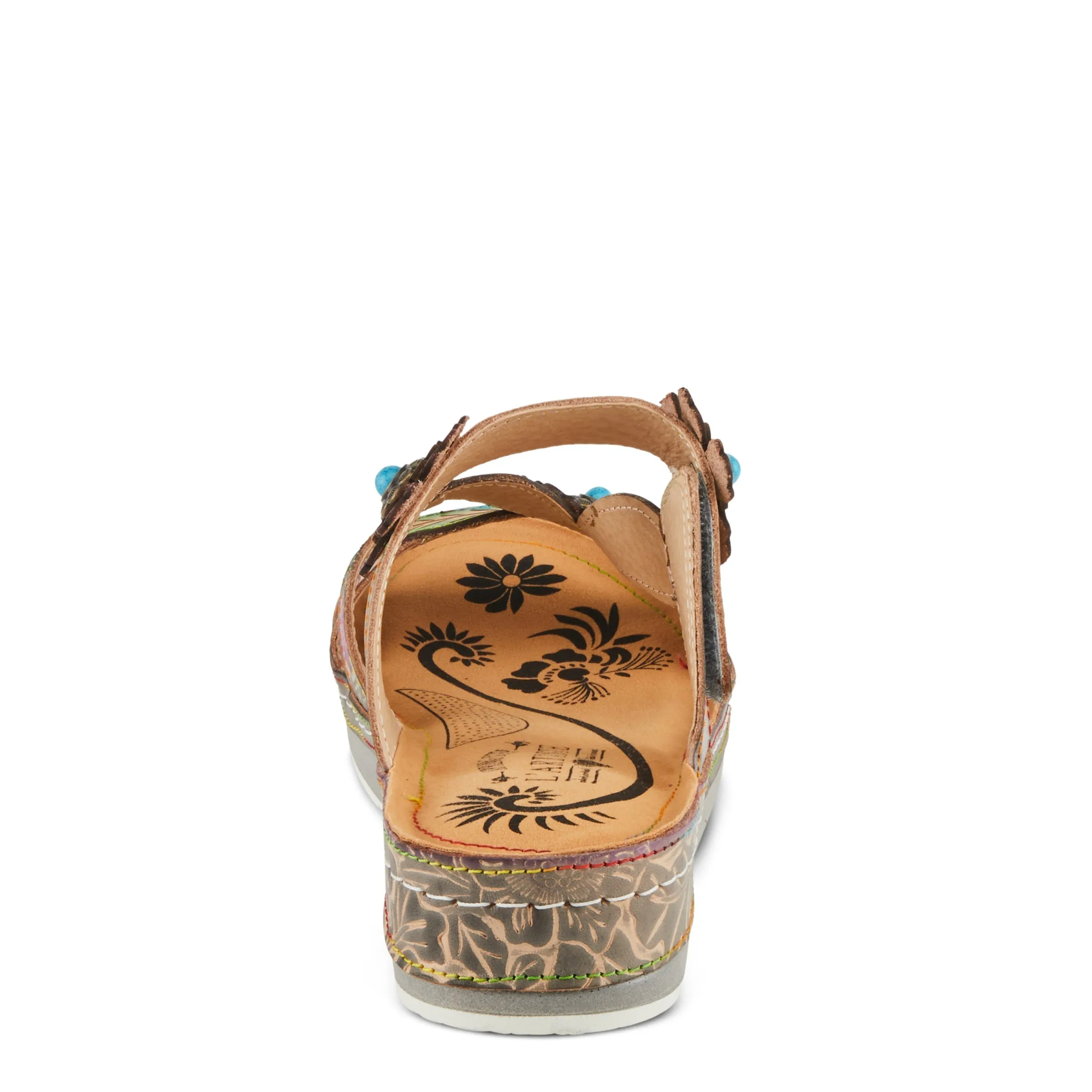 Spring Step Shoes L'Artiste Pillow Soft Women's Comfortable Floral Sandals