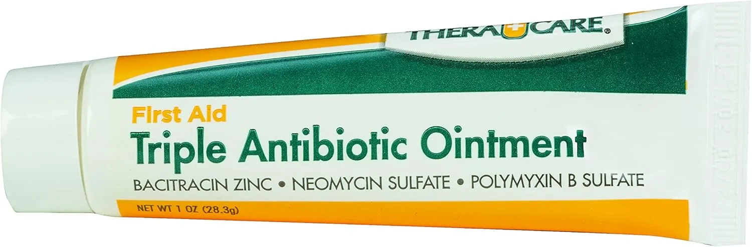 Thera Care Triple Antibiotic Ointment | First Aid | Infection Prevention and Protection | 1.0 oz | Topical Wound Care for Minor Scrapes and Cuts