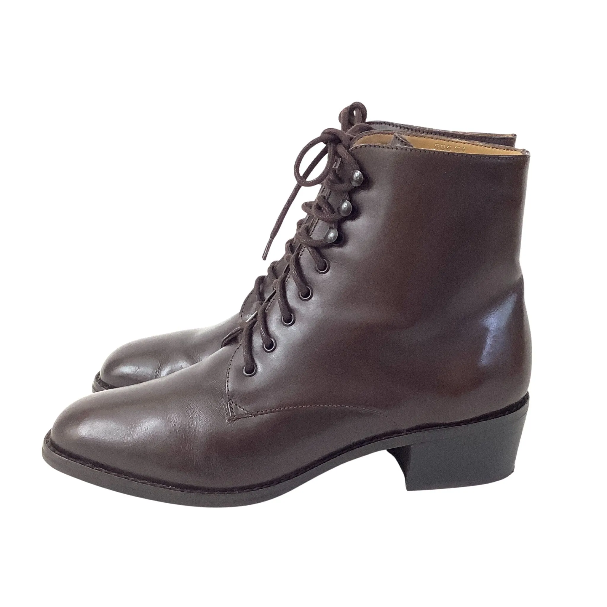 Vintage Laced Ankle Boots