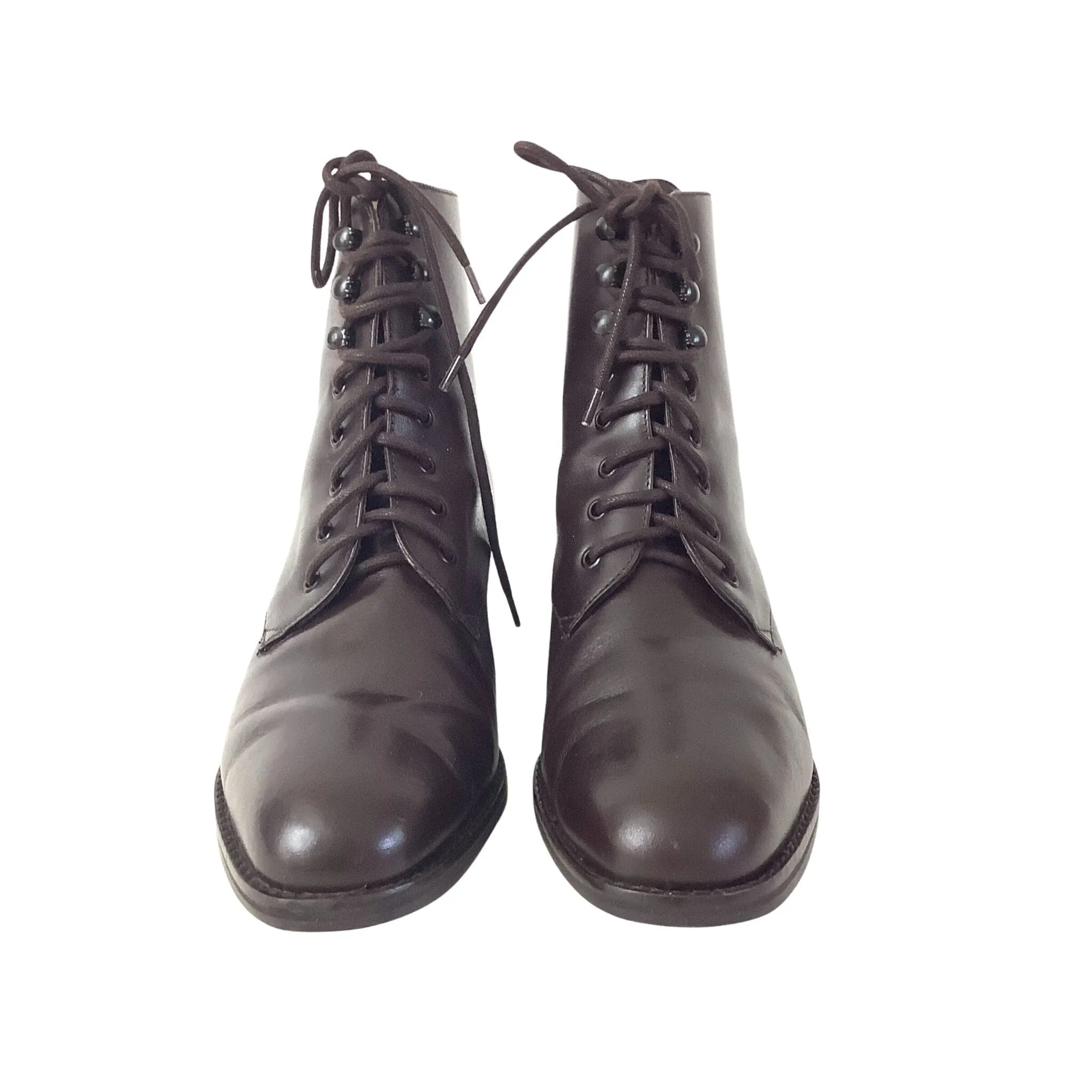 Vintage Laced Ankle Boots