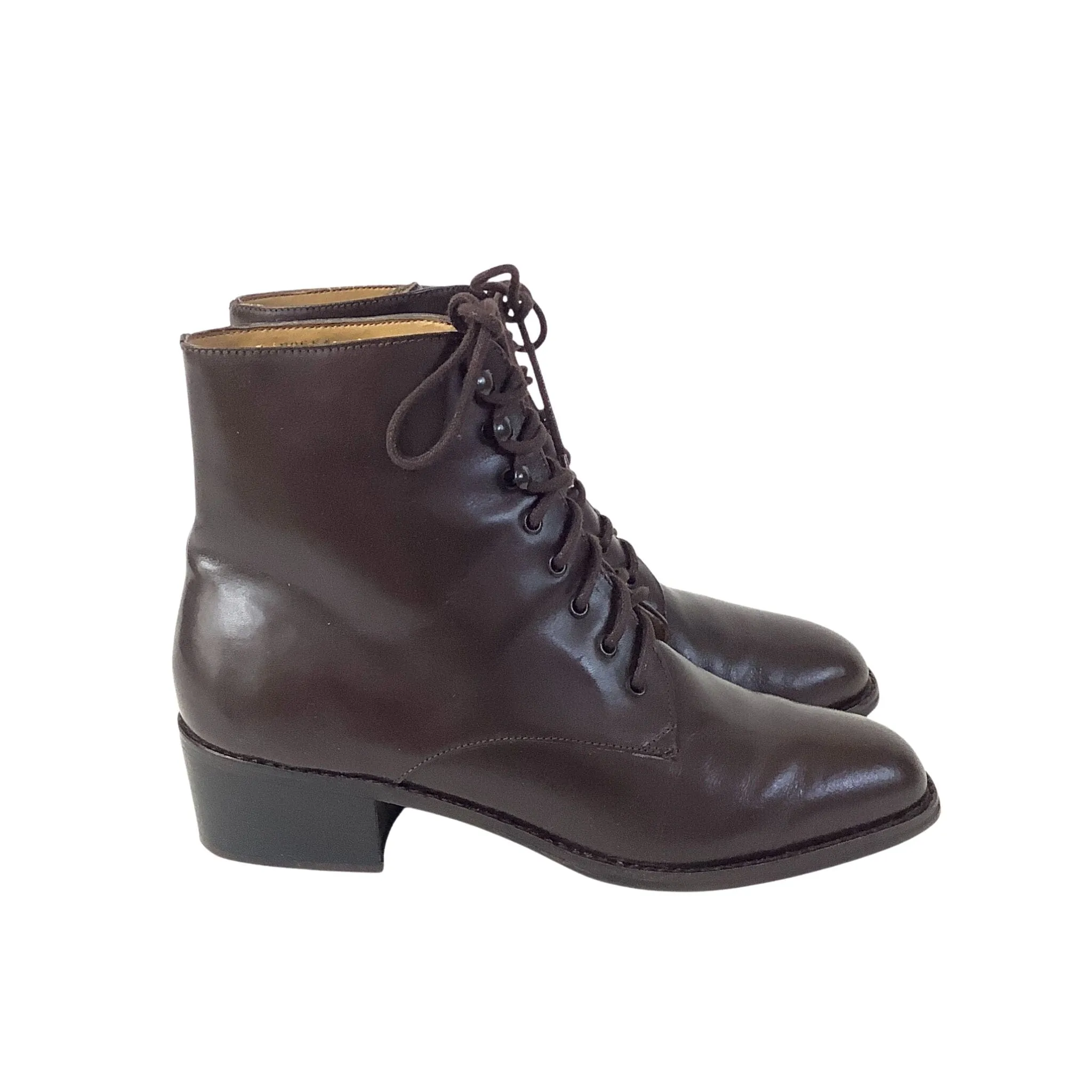 Vintage Laced Ankle Boots