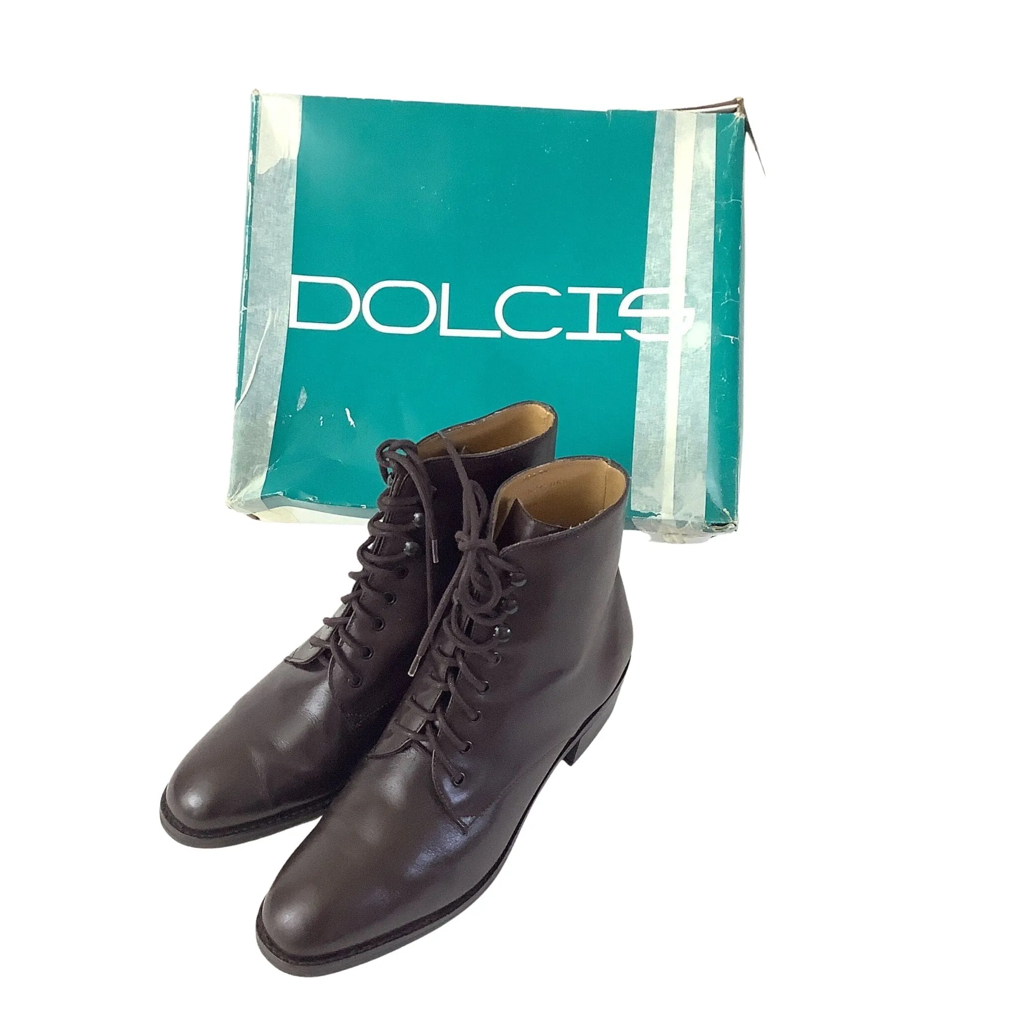 Vintage Laced Ankle Boots