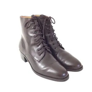 Vintage Laced Ankle Boots