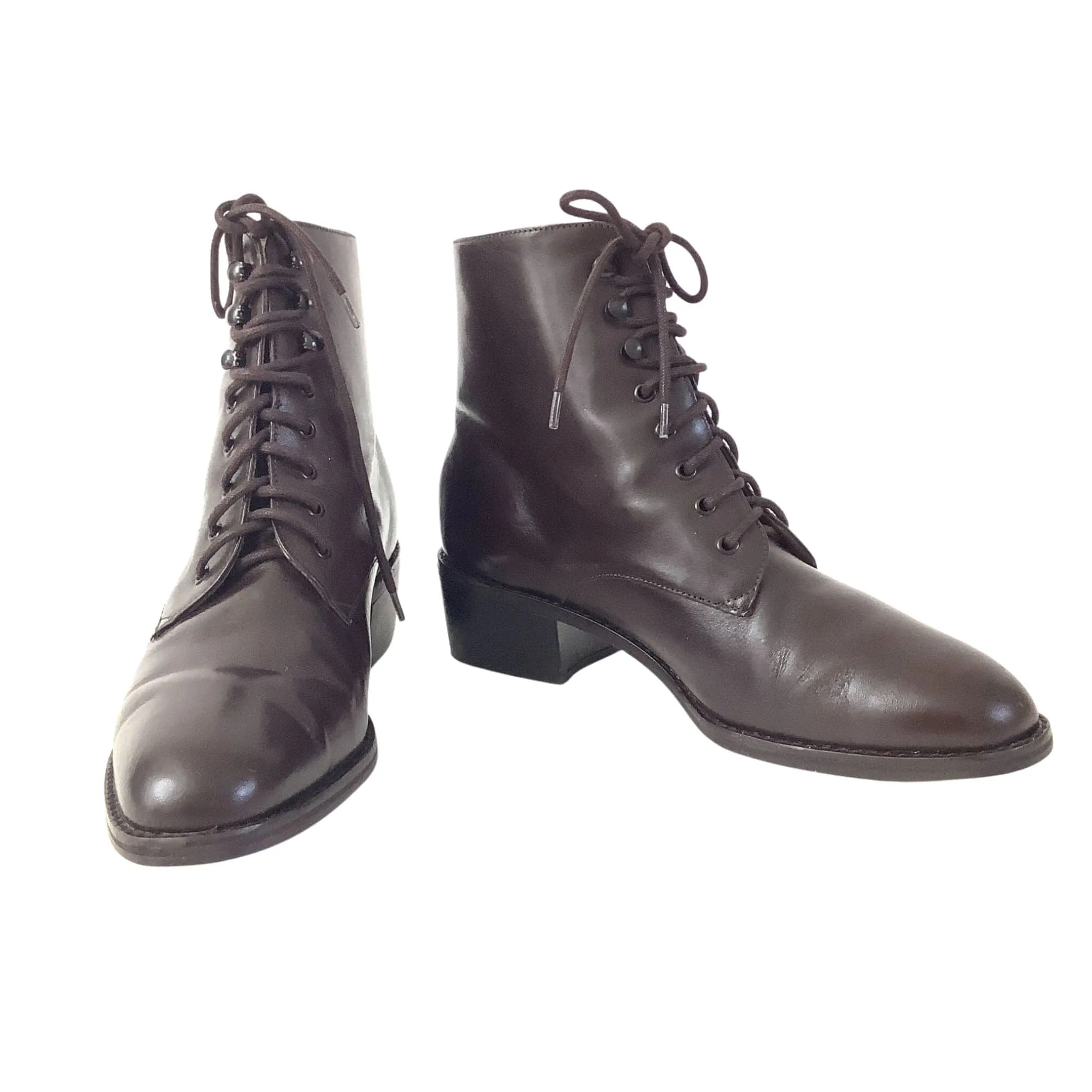Vintage Laced Ankle Boots