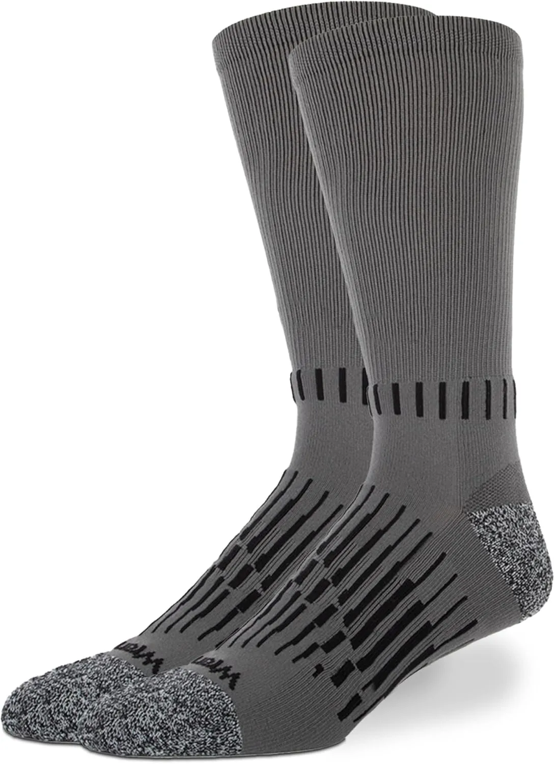 Wrangler - Peak Men's Crew Socks - Durable Half Cushion Socks with Arch Support