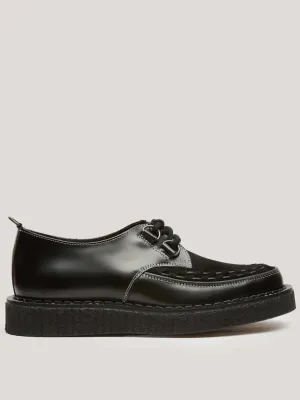 YMC x George Cox Hatton Shoe in Black Suede
